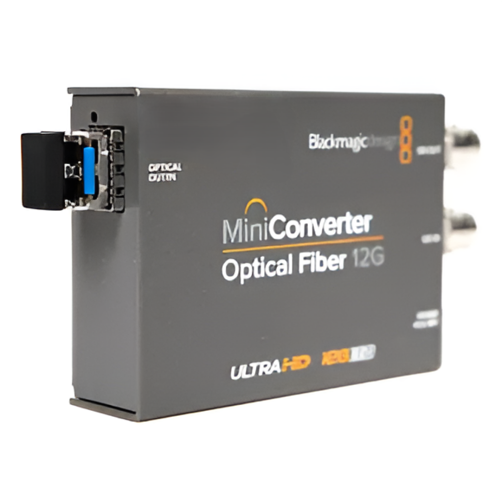 BMD 12G Mini Converter Optical Fiber