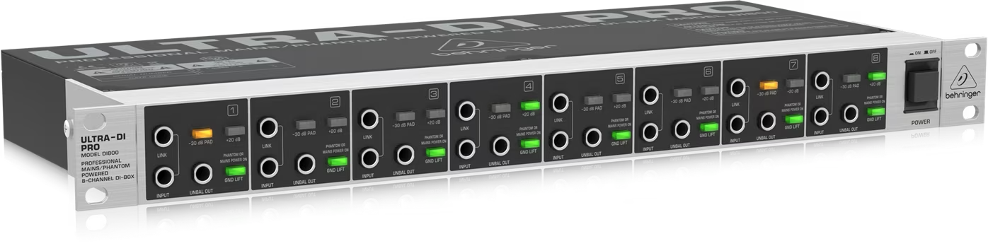 Behringer ULTRA-DI DI800 V2 Behringer ULTRA-DI DI800 V2