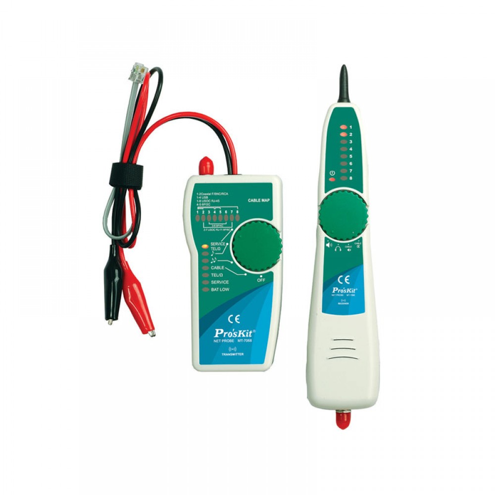 Univerzální testovací sada pro kabely MT-7068 Univerzální testovací sada pro kabely MT-7068