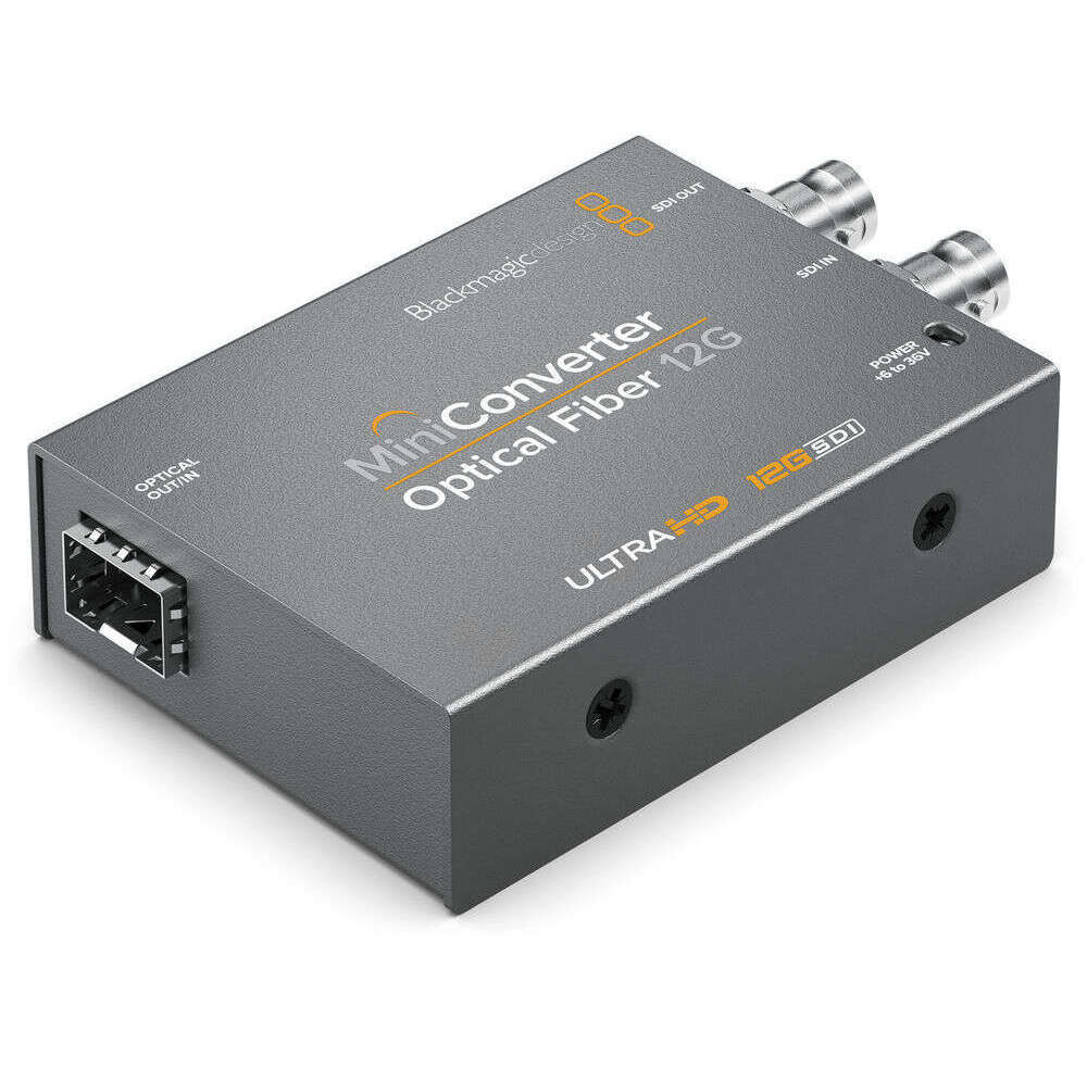 BMD 12G Mini Converter Optical Fiber