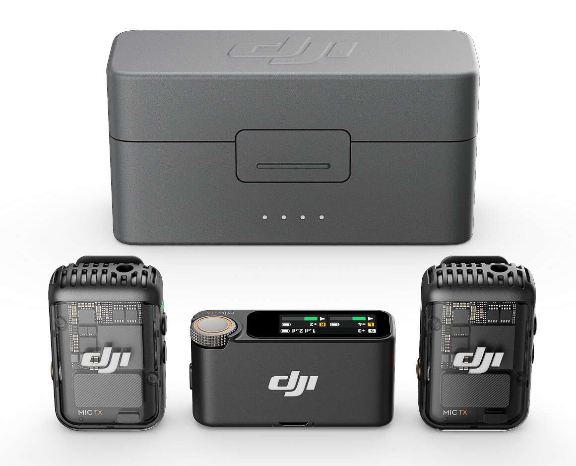 DJI Mic 2 (2 TX + 1 RX + nabíjecí pouzdro)