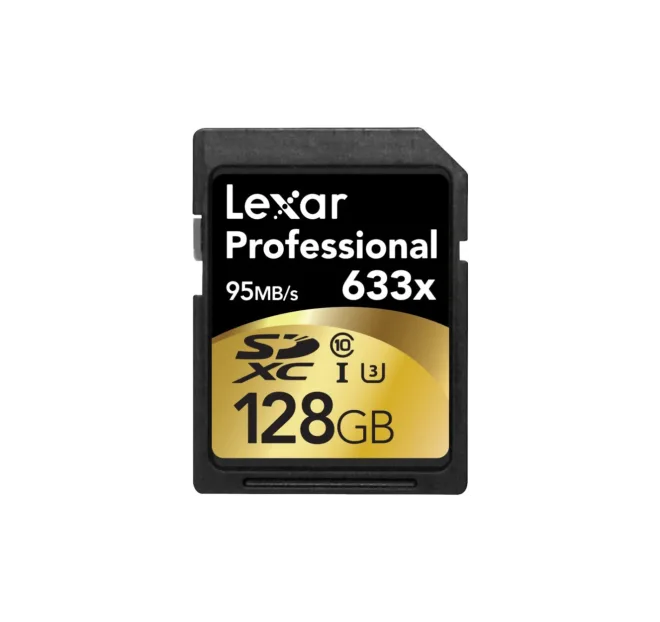 Karta SD SDXC 128 GB SLC Lexar Professional 633x