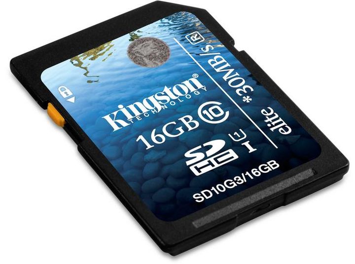 Kingston SDHC 16GB 30MB/s Kingston SDHC 16GB 30MB/s