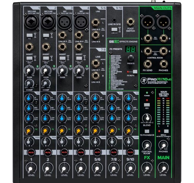 Mackie PRO FX10 V3 analogový mixpult