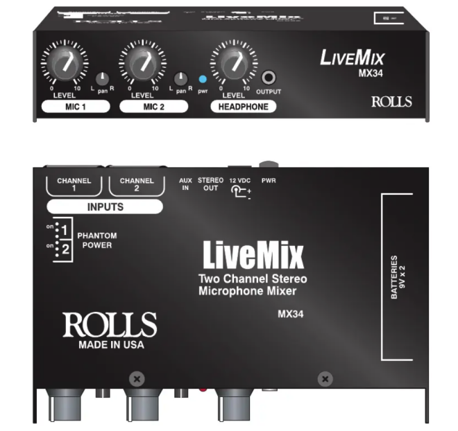 Mikrofonní mixér Rolls MX34