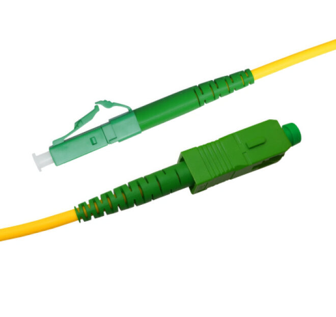 Patch cord LC-SC APC Simplex