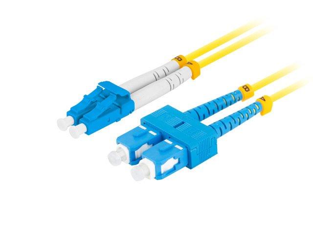 Patch cord LC-SC UPC duplex Patch cord LC-SC UPC duplex
