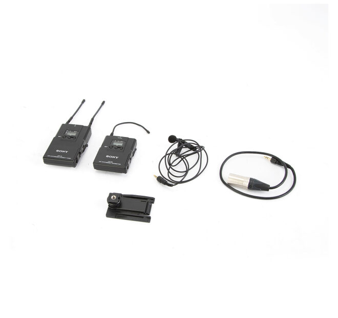 Sony UTX-B2 UHF Synthesized Transmitter & URX-P2 UHF Synthesized Diversity Tuner