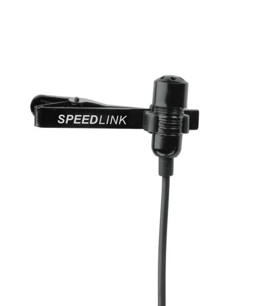 Speedlink SL-8691-SBK-01 klopový mikrofon Speedlink SL-8691-SBK-01 klopový mikrofon