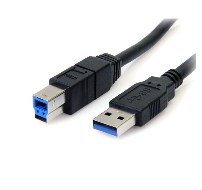 USB-B 3.0 to USB-A kabel