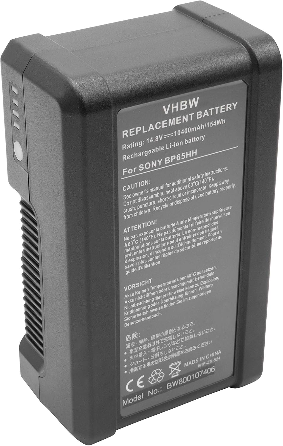 VHBW V-Mount baterie pro Sony BP65HH VHBW V-Mount baterie pro Sony BP65HH