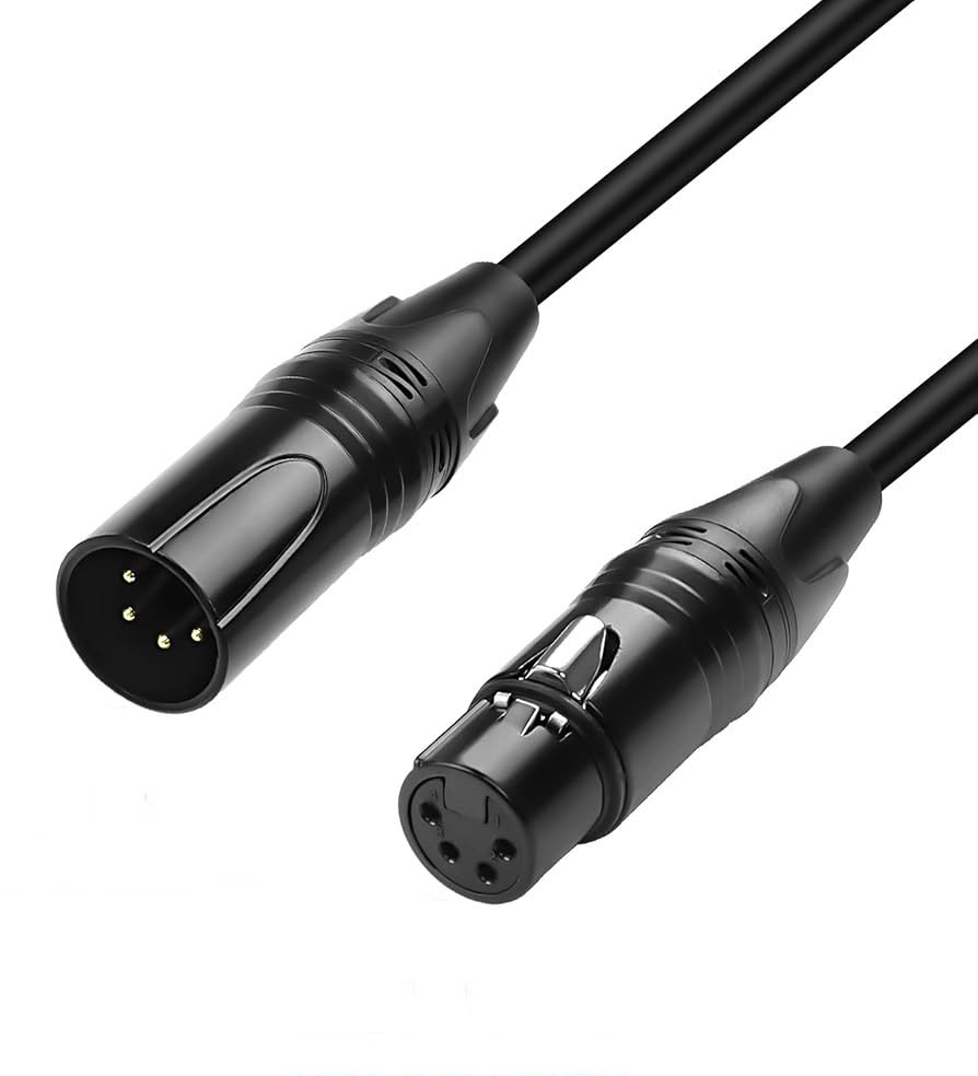 XLR kabel 4pin