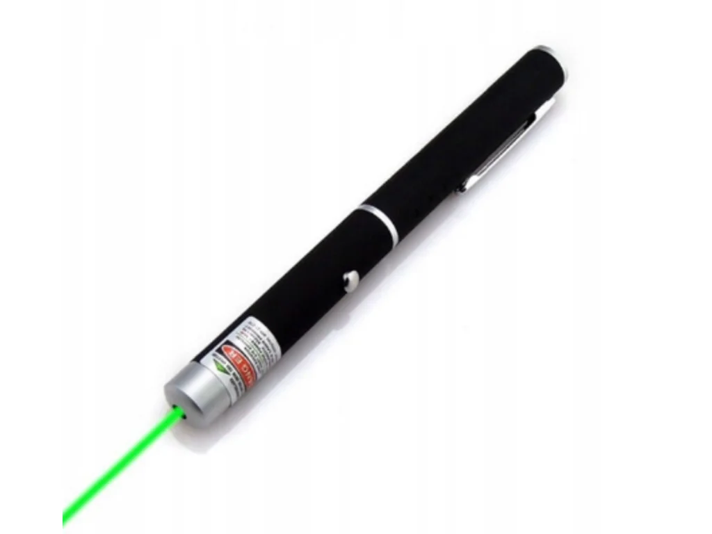 Zelené laserové ukazovátko