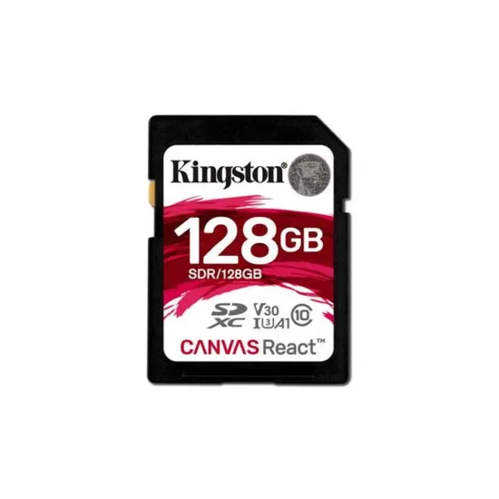 Kingston 128GB Canvas React SDXC