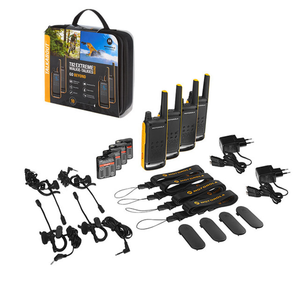 Motorola TLKR T82 Extreme Quad Pack vysílaček