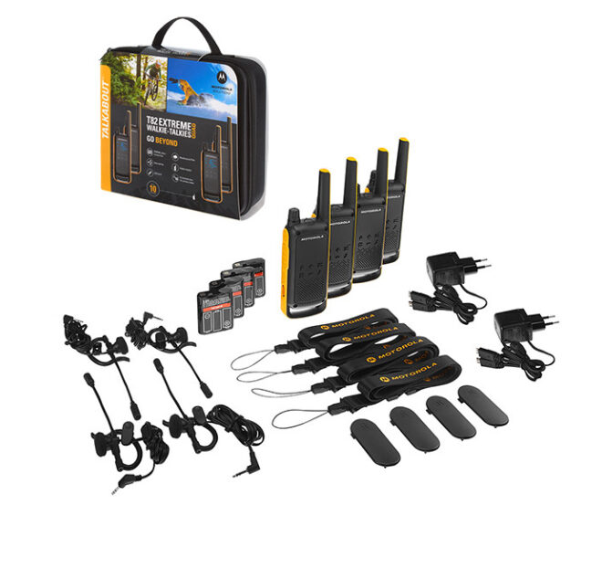 Motorola TLKR T82 Extreme Quad Pack vysílaček