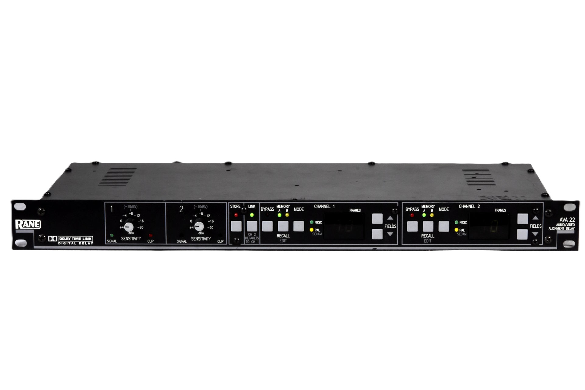 Rane AVA 22 Audio/Video Alignment Delay Rane AVA 22 Audio/Video Alignment Delay