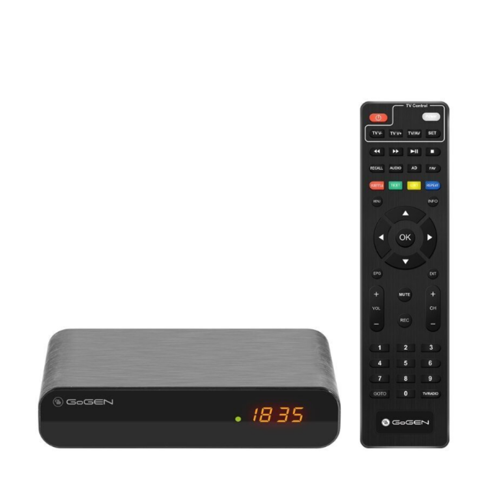 Full HD Set-Top Box, televizní DVB-T/T2 tuner